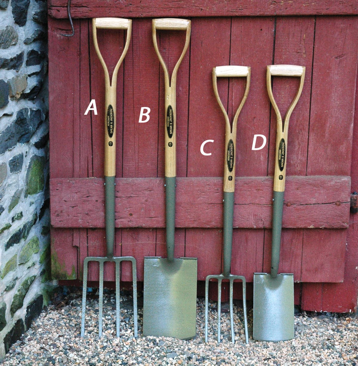 Aménagement de jardin avec bordures en pierres et végétation printanière